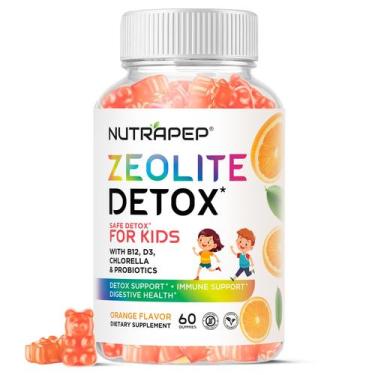 Imagem de Gomas Detox NutraPep Zeolite para Crianças Limpeza Completa do Corpo