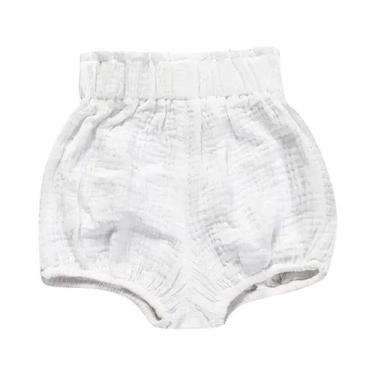 Imagem de Shorts De Verão Respiráveis De Algodão E Linho Para Bebês Meninos E Me