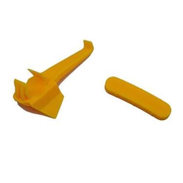 Imagem de Caixa com 5 pacotes, 6 pares/pacote, inserção de plástico de trocador de pneu | Protetor de aro de nylon para cabeça de montagem de devolução, peça de máquina de pneu | Protetor de cauda | Kit de acessórios de proteção para reparo de pneus, 01YKL