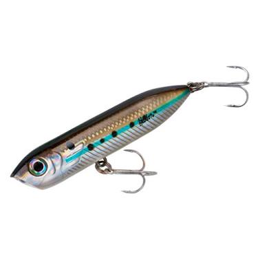 Imagem de Heddon Isca de pesca Chug'N Spook Jr Popper Topwater para água salgada e doce, 14 g, prata