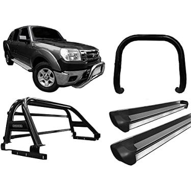 Imagem de Kit quebra mato+Estribo Pers +Santo Ant Ranger 97 a 12 PRETO