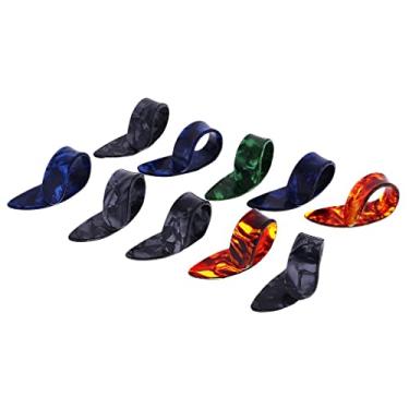 Imagem de Protetor de Palheta de Polegar de Aleatórias 10x para de Guitarra