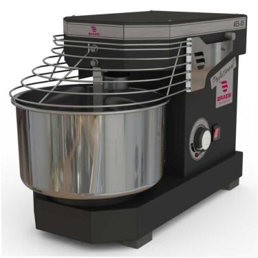 Imagem de Amassadeira Espiral 5 kg AES-05 Preta Bivolt Automático - Braesi