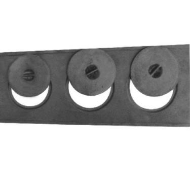 Imagem de Chapa Mineira Fogão Lenha 3 Furos Com Tampa 23x63x25cm