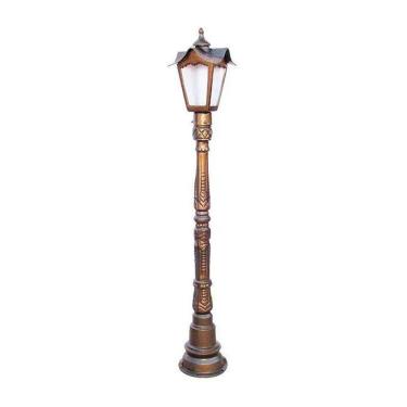 Imagem de Poste Chinês Para Jardim De Alumínio 01 Luminária 1,27M