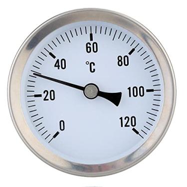 Imagem de Generic 60mm 0-120°C Bimetal Termômetro Medidor de Temperatura