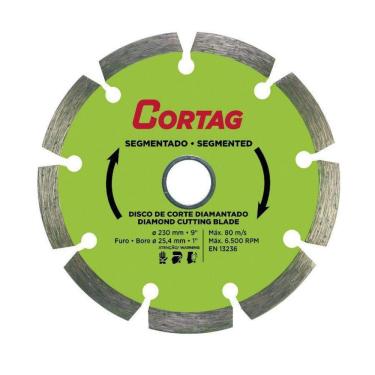 Imagem de Disco De Corte Diamantado Segmentado 230Mm Cortag
