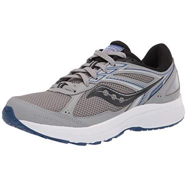 Imagem de Saucony Tênis de corrida masculino Cohesion 14 Road, Liga/preto/mar, 10.5