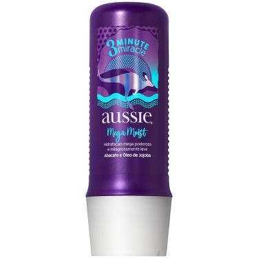 Imagem de Creme de Tratamento Aussie Mega Moist 3 Minute Miracle Super Hidratação - 236ml