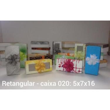 Imagem de 10 Caixa Presente Retangular Presentes Sortidas Tamanhos - Contageart