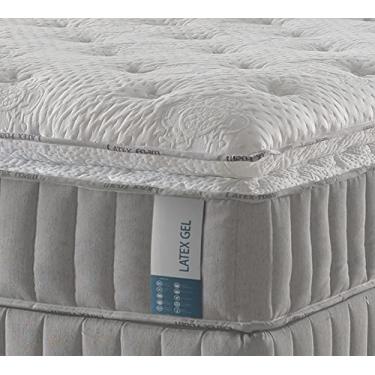 Imagem de Colchão Látex Natural Qgel Cobre_BOX C/kit_King 193x203cm