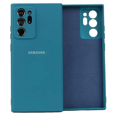 Imagem de Para Samsung Galaxy Note 20 Ultra 5G Note20 Note20 Ultra Case Proteção Da Câmera Capa de Silicone Macio Escudo Protetor de Toque Sedoso, Fruta Azul, Para Nota 20