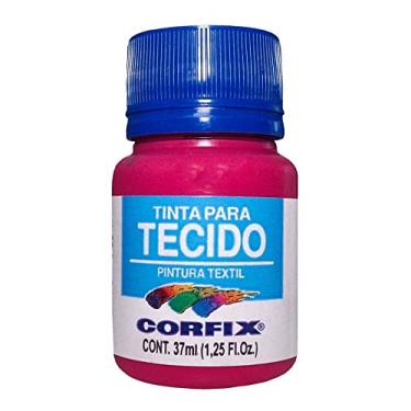 Imagem de Tinta para Tecido 37 ml Corfix Tons Amarelo/Vermelho/Rosa/Violeta Avulso ROSA ESCURO 338