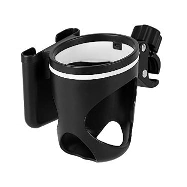 Imagem de AB1 Suporte de copo para carrinho de bebê, acessórios universais para carrinho de bebê, suporte de copo de água, organizador de garrafas para carrinho de bebê, carrinho de bebê, bebida, copo de café