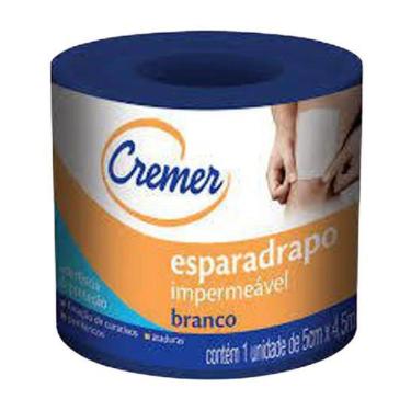 Imagem de Esparadrapo Cremer Impermeável Branco - 10Cm X 4,5M