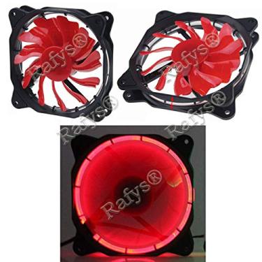 Imagem de Cooler 120x120mm DEX DX-12F - LED Vermelho