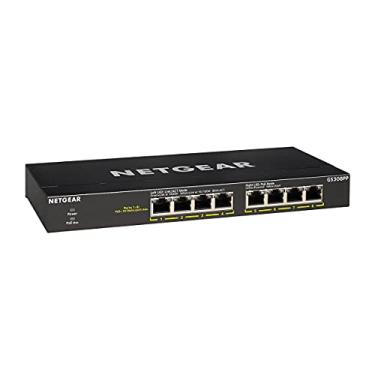Imagem de NETGEAR 8-Port Gigabit Ethernet Poe + Interruptor (Gs308Pp) - Com 8 X Poe + @ 83W, Desktop Ou Parede Montagem Não Gerenciado