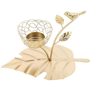Imagem de Suporte de vela de incenso, suporte de vela vintage ornamento de mesa suporte de vela para decoração de casa para decoração de casamento
