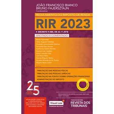 Imagem de Regulamento do Imposto de Renda - RIR 2023 25º edição