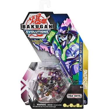 Imagem de Bakugan Evolutions 2022 Platinum Series Die-cast Elemental Rare Darkus Griswing
