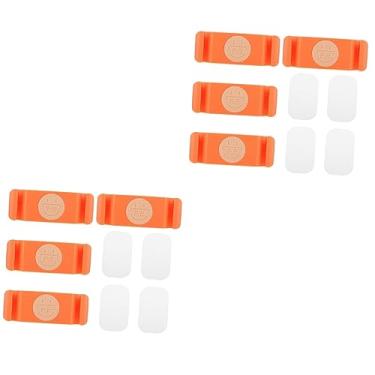 Imagem de UKCOCO 8 Pçs Gancho De Tomada Suporte De Parede Plugues De Tomada Ganchos Para Pendurar Parede Cabo Pintável Suporte De Cabo Suportes De Plugue Elétrico Rack De Gerenciamento De Fio