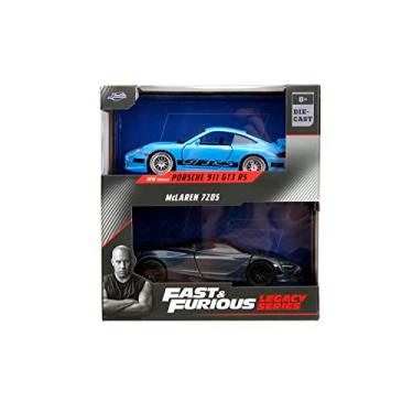 Imagem de JADA 1:32 FF BRIAN'S PORSCHE 996 GT3 & SHAW'S MCLAREN (34250)