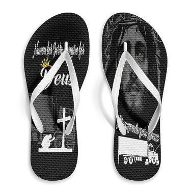 Imagem de 4860PChinelo Caminhão Abençoado Por Deus Caminhoneiro (br_footwear_size_system, adult, numeric_range, numeric_35, numeric_36)