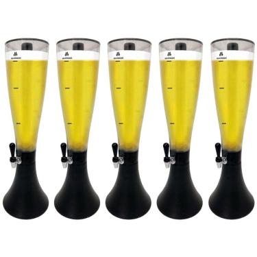 Imagem de Kit 5 Torre De Chopp Chopeira Cervejeira  2,5 Litros Cerveja Gelada - Marchesoni