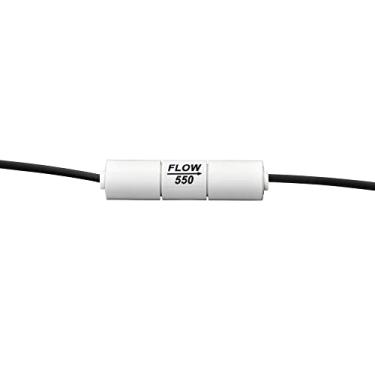 Imagem de EZRODI Restritor de fluxo RO Restritor de fluxo Restritor de fluxo para tubos de 6,35 mm (550 ml/min(100 GPD), empurre para conectar)