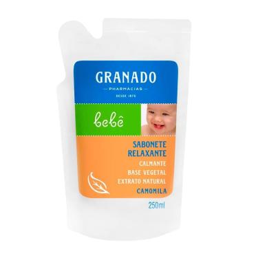 Imagem de Sabonete Líquido Infantil Camomila Granado Bebê Refil 250ml