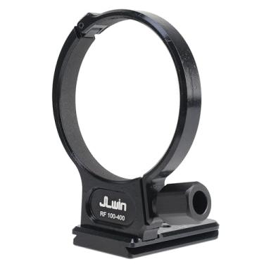 Imagem de Hersmay Anel de montagem de colar de tripé para Canon RF 100-400 mm F/5.6-8 é lente USM contemporânea com rosca de 1/10.2 cm e 3/20.3 cm parafuso montagem ranhura ranhura placa de liberação rápida