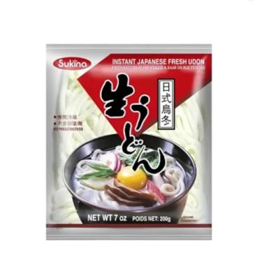 Imagem de Macarrão Oriental Nama Udon Pré Cozido S/Tempero 200g Sukina