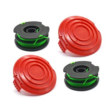 Imagem de WETOOLPLUS Carretel de alimentação automático AFS de linha dupla de substituição 0,2 cm x 9 metros para cortador de grama elétrico GH1000/aparador de grama, compatível com Black Decker DF-080, 2