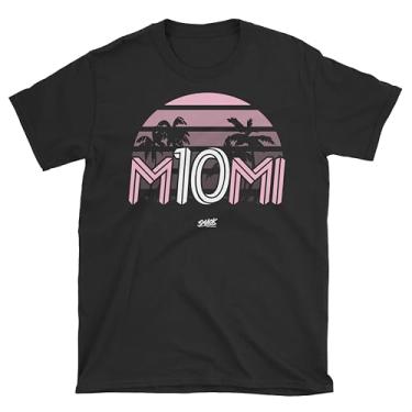 Imagem de SMACK APPAREL TALKIN' THE TALK Camiseta M10MI para fãs de futebol de Miami (SM-5GG), Manga curta estilo preto macio, P
