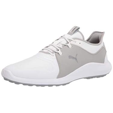 Imagem de PUMA Tênis de golfe masculino Ignite Fasten8 Pro Golf, Puma Branco-puma Prata Cintura Alta, 39