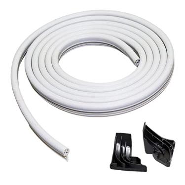 Imagem de WD08X10057 Gaxeta de porta de lava-louças Wd8X227 e Wd8X228 Juntas de canto para vedação de porta de lava-louças GE substitui AP3798079, EAP958908, PS958908, WD08X10014..