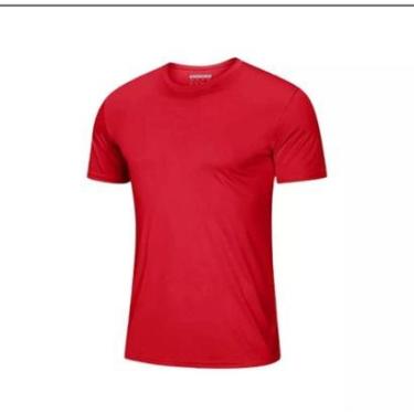 Imagem de camisa térmica blusa manga curta segunda pele proteção UV-Masculino