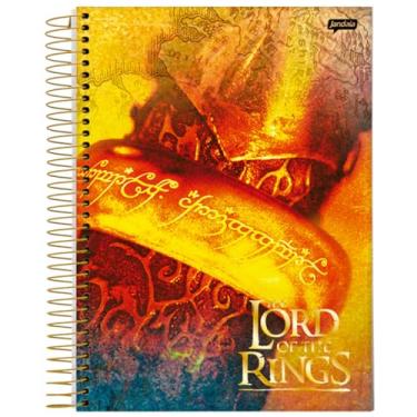 Imagem de CADERNO ESPIRAL UNIV CD 1X1 80FLS SENHOR DOS ANEIS FSC - JANDAIA - 69553-24