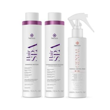 Imagem de Belcazzi Hair Spa Matizze Shampoo E Condicionador E Genial Spray Final