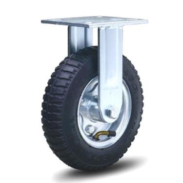 Imagem de Rodizio Pne Base Fixa Carrinho De Carga Lonas Rol.Esfera