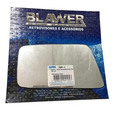 Imagem de Lente Espelho Do Retrovisor Opala 1985 1986 1987 88 Esquerdo