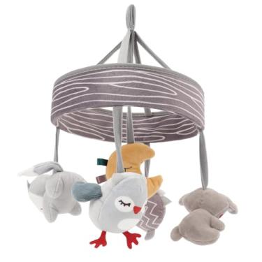 Imagem de Bebê Móvel Chocalho Rotativo Infantil Pingente de Pelúcia Brinquedo Pendurado Berço Móvel para Carrinho de Cama, Com Berçário Móvel, bebê Móvel