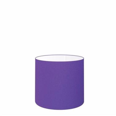 Imagem de Cúpula Abajur Cilíndrica Cp-8005 Ø18x18cm Roxo