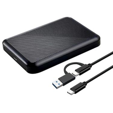Imagem de Tianken Disco rígido externo ultrafino de 500 GB USB 3.1 tipo C, armazenamento para PC, Mac, laptop, PS4, Xbox one