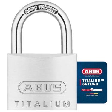 Imagem de ABUS Cadeado Titalium cardado de 40 mm 64TI/40