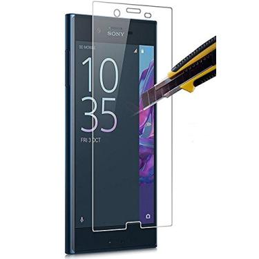 Imagem de Kepuch Pacote com 2 películas de vidro temperado transparentes para Sony Xperia XZ Premium