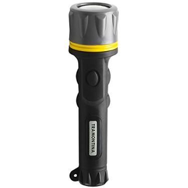 Imagem de Tramontina 43757301, Lanterna Plástica Pilhas 2D, Lâmpada de Krypton Tensão 2.4V, Preto