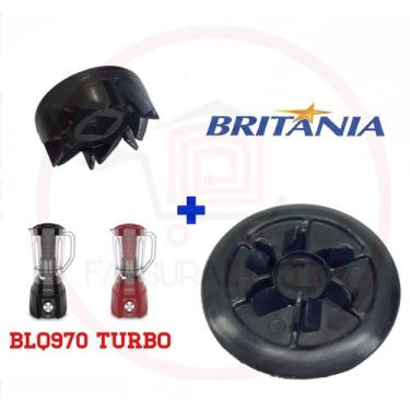Imagem de Kit Arrastador do Motor e Do Copo Liquidificador Britania BLQ970 Turbo
