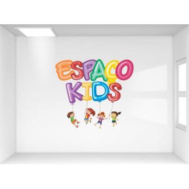 Imagem de Adesivo De Parede Espaço Kids E Crianças Brinquedoteca - Colakoala Ade