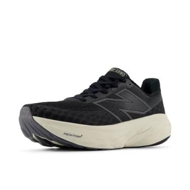 Imagem de New Balance Tênis de corrida feminino Fresh Foam X 1080 V14, Preto/Fantasma/Sal marinho, 9.5